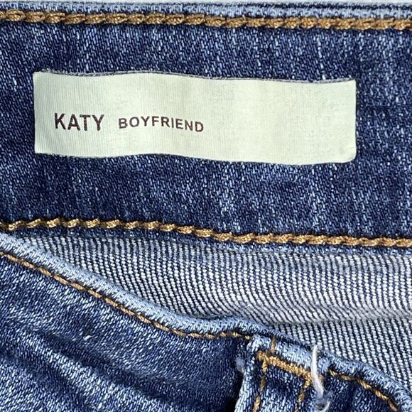 Kut from the Kloth Jeans Womens Sz 0 Blue Katy Boyfriend Straight Mid Rise 26x28 - Picture 11 of 13